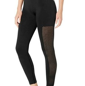 Fishnet mesh leggings